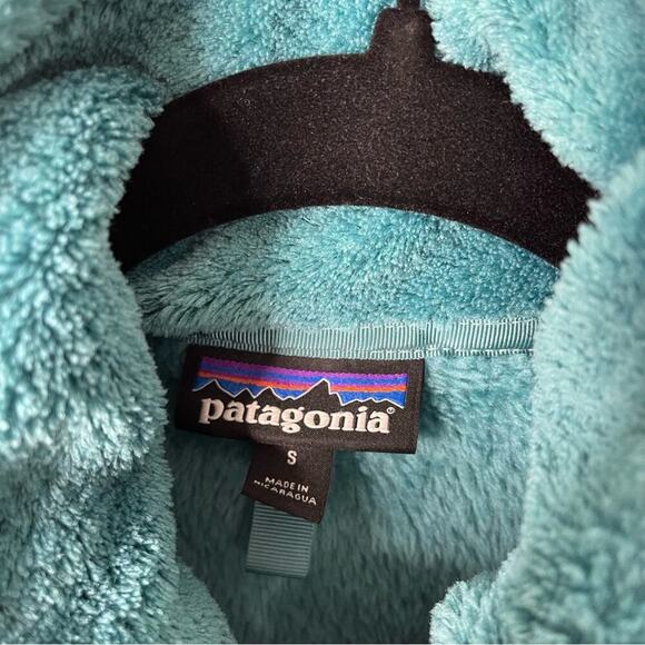 Patagonia snap T‎ fleece pullover teal jacket size small - Picture 3 of 6